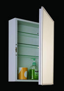 Ketcham Medicine Cabinet, Tilting, Surface Mount, Height (In.) 24 1/4 in, Width (In.) 18 1/8 in - 174-HCSM