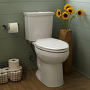 American Standard Elongated, Floor, Gravity Fed, Toilet Bowl, 1.0/1.6 Gallons per Flush - 3706216.02
