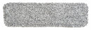 Tough Guy Microfiber Quick Change 5" x 18" Wet Mop Head, Gray - 6PVU4