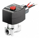Redhat 120V AC Stainless Steel Solenoid Valve, Normally Closed, 1/4" Pipe Size - EF8262H007