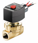 Redhat Steam and Hot Water Solenoid Valve, 2-Way/2-Position Valve Design, Normally Closed Valve Configurati - EF8220G406120/60
