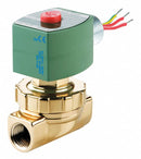 Redhat Steam and Hot Water Solenoid Valve, 2-Way/2-Position Valve Design, Normally Closed Valve Configurati - 8220G409