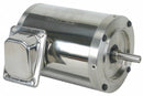 Dayton 3/4 HP Washdown Motor,3-Phase,1745 Nameplate RPM,208-230/460 Voltage,Frame 56C - 6WY55