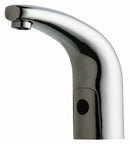 Chicago Faucets Chrome, Mid Arc, Bathroom Sink Faucet, Motion Sensor Faucet Activation, 0.5 gpm - 116.201.AB.1