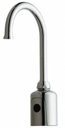 Chicago Faucets Chrome, Gooseneck, Bathroom Sink Faucet, Motion Sensor Faucet Activation, 1.0 gpm - 116.430.AB.1