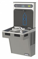 Halsey Taylor Refrigerated, Dispenser Design Wall, Water Cooler with Bottle Filling Station, Number of Levels 1 - HTHB-HAC8PV-WF