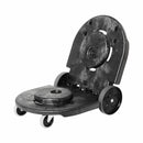 Rubbermaid Tandem Container Dolly, 400 lb Load Capacity, Round, 2 Max. No. of Containers - FG264600BLA