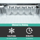 Portable Countertop Ice Maker Machine With Scoop-Green