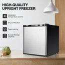 1.1 Cu.ft. Compact Single Door Mini Upright Freezer