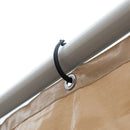 Replacement Canopy Cover for 10 x 20-Feet Carport 8 Legs Carport Shelter with Rings (Frame & Top Cover Not Included)