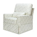 Sarah Flint x Namesake Crawford Swivel Glider - Green Lattice Performance Eco-Weave