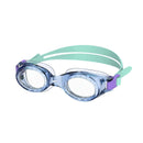Adult Boomerang Swim Goggles - Blue/Clear