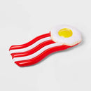 Egg and Bacon Float - Sun Squad™: PVC Novelty Pool Float, Ages 6+