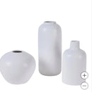 Handcrafted Stoneware Vase Set