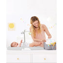 16" Nursery Style Wipe Clean Changing Pad - Grey