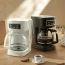 12-Cup Programmable Drip Coffee Maker - Black