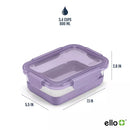 4pc 3.4c Glass Refresh Food Storage Container Set - purple
