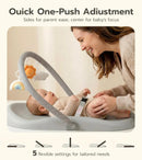 Wipe-Clean Baby Changing Pad - Waterproof, Soft, and Durable PU Pad