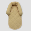 Car Seat Head Support and Strap Covers - Navy Waffle