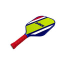 Recreational Pickleball Paddle - Retro Red/Green/Blue
