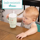 My 1st Tumbler – Adorable 9 oz. Training Cup with Toddler-Friendly Straw and Handle - Bunny