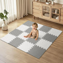 Baby Play Mat - Grey White