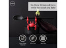 Red The Crab Spoon Holder and Steam Releaser: Silicone