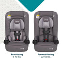 Jive 2-in-1 Convertible Car Seat - Carbon Rose