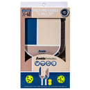 Pickleball Paddle Set - Blue/Tan