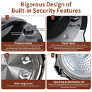 6 Qt Electric Pressure Cooker 9-in-1 - Stainless Steel