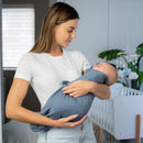 Swaddle Blankets 3 Pack Sleep Sack Velcro - Large 3-6 Months, Stone, Nomadic Blue, Azul