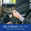 Fit360 Zip ClearTex Rotating Convertible Car Seat - Jet