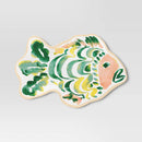 Coastal 17-Inch Figural Fish Serving Platter
