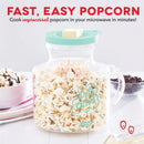 Microwave Popcorn Popper - Aqua