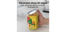 Electric Can Opener with Knife Sharpener and Bottle Opener - Black