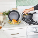 Nonstick 9pc Space-Saving Cookware Set