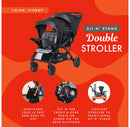 Sit N' Stand Double Stroller 2.0 DLX - Stormy