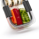 2-Compartment Meal Prep Containers - 5 Pack