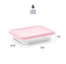 Everyday 10pc 3c Glass Meal prep Food Storage Container Set - Coastal Postcard