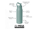 34oz Mesa Laguna Water Bottle