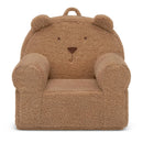 Faux Shearling Bear Chair - Tan