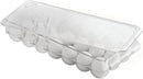 Plastic Egg Holder Fridge Organizer - Clear
