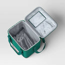 24 Cans/9qt Soft-Sided Cooler - Green