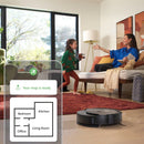 Robotic Vacuum with AutoWash Dock - Black