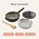 4qt Large Always Pan Gris Anthracite Set Ceramic Non-Stick - Charcoal