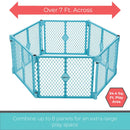 Superyard 2-Panel Extension - Aqua