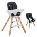 Zoodle 3-in-1 High Chair - Black