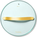 6" Glass Lid - Gold