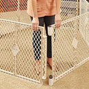 Superyard Indoor Outdoor 8 Panel Freestanding Gate