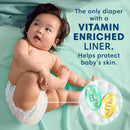 128ct Premium Baby Diapers - Size 0